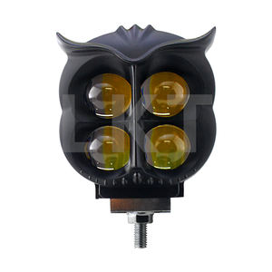 Sistema de Iluminación Auxiliar Externo de Plástico de 30W para Motocicleta Eléctrica, Faros LED con Sistema de Iluminación Bicolor de 4 Ojos Tipo Búho - Product Image 1