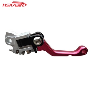 Manillar plegable anticaída de 360 grados para motocicleta, maneta de embrague CNC, maneta de freno Hengshi, bomba superior T4 Kai Ling Xiaosha CQR - Product Image 5