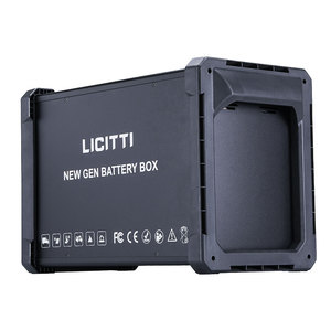 Licitti 2000 w fai da te alluminio metallo AGM Gel al piombo batterie agli ioni di litio 16s fai da te lifepo4 <span class=keywords><strong>scatola</strong></span> batteria con Inverter 2500W - Product Image 2
