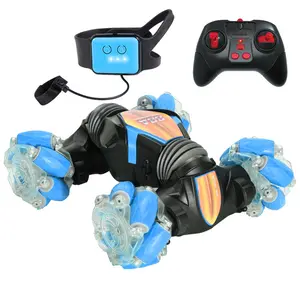 Double Side Remote Control Drift Twisting Rc Stunt Car 4wd Radio Control Toys Watch Control Hand Gesture Rc Auto Rc Car