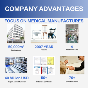 Chaise de toilette réglable en hauteur 3-en-1 pour personnes âgées, seniors et adultes, en acier, pour usage médical et hospitalier, <span class=keywords><strong>à</strong></span> placer sur les toilettes - Product Image 6