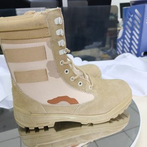 Bottes de désert TSB09 8 à 9 pouces, camouflage désertique 3 couleurs, injection DMS, personnalisables OEM ODM - Product Image 4