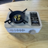Accessoires de camping en plein air personnalisables, ustensiles de cuisine pour pique-nique, mini réchaud à gaz butane portable