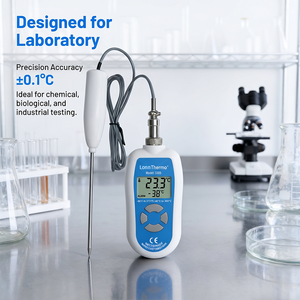 Termometro Digitale Industriale Professionale <span class=keywords><strong>LDT</strong></span> 3305, Sonda in Acciaio Inox Impermeabile IP67 per Alimenti, da 40 a 300°C - Product Image 5