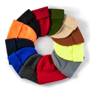 कस्टम लोगो उच्च गुणवत्ता यूनिसेक्स एक्रिलिक सर्दियों टोपी स्वेटर संरक्षण गर्म टोपी खोपड़ी बुना हुआ खेल स्की Beanie