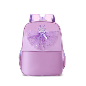 Sac de danse en maille à sequins pour princesse de <span class=keywords><strong>ballet</strong></span>, sac à dos d'entraînement personnalisé avec logo - Product Image 5