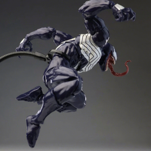 NUEVO Ultimate Spider-Man Venom Lethal Neighbor Spider-Man Symbiotic Black Suit Figura de Acción Articulada de PVC Modelo Muñeco Anime en Caja - Product Image 3
