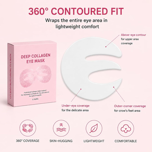 Articolo Più Venduto 360 °   Maschera Gel Rassodante per <span class=keywords><strong>Occhi</strong></span> a Copertura Totale, Patch Assorbenti Sotto gli <span class=keywords><strong>Occhi</strong></span>, Produttore Private Label - Product Image 3