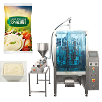 Machine d'emballage verticale automatique haute vitesse pour liquides alimentaires (sauce tomate, vinaigrette, etc.) en sachets de grande taille