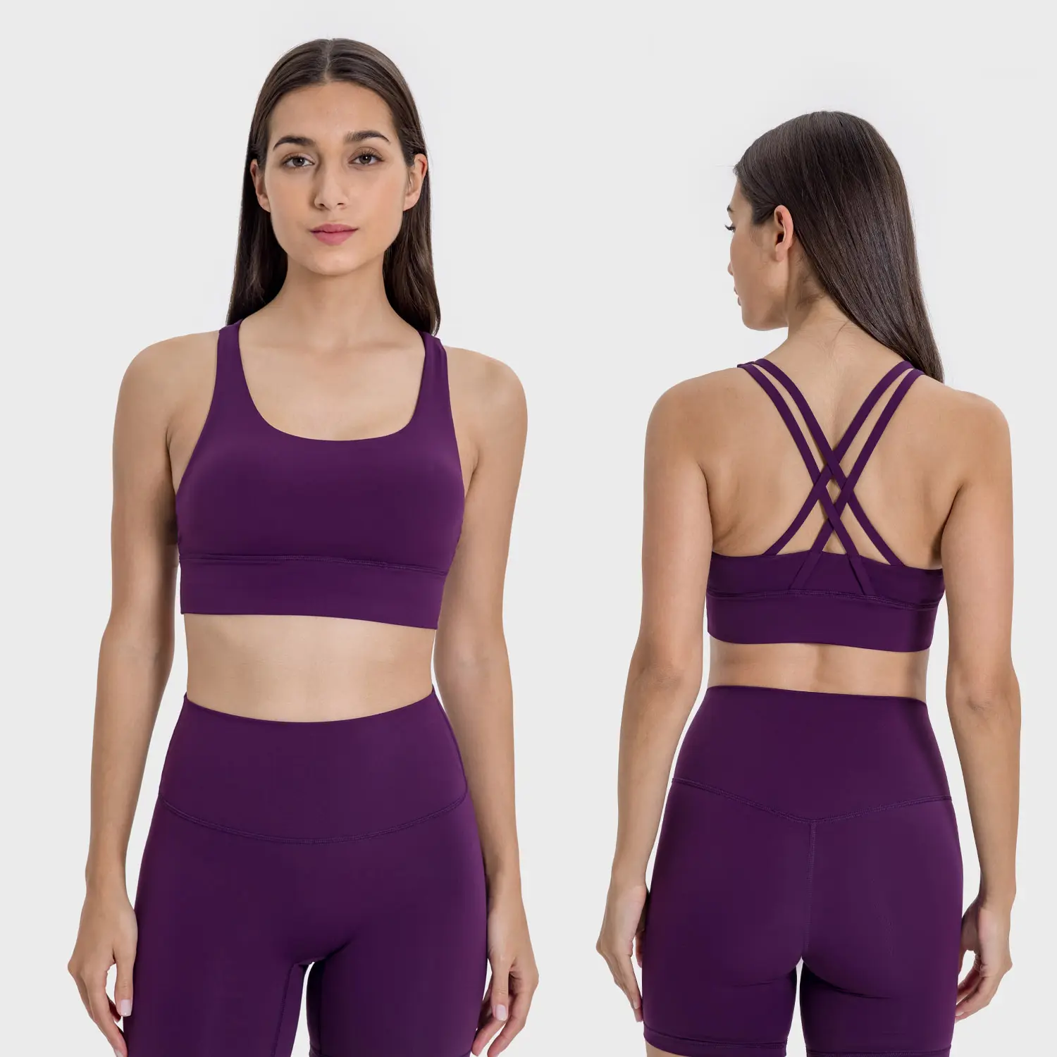 2024 classico sport Sexy gilet assorbente da donna allenamento Fitness ad asciugatura rapida reggiseno Yoga Top per palestra