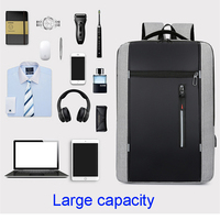 Sac à dos pour ordinateur portable QXMOVING, pas cher, en gros, souple, pour voyages, école, étudiants, avec port de charge USB