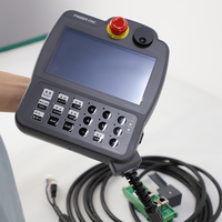 Controlador de robot de brazo programable portátil FINGER CNC de 7 pulgadas y 9 ejes con pantalla táctil, sistema operativo RT Linux, 2 GB de RAM y 4 GB de programa para consumidores