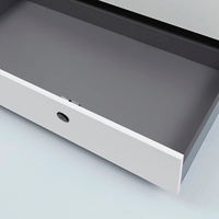 Verrou de tiroir à ouverture tactile par mot de passe Bluetooth, bouton de charge USB, alimentation par batterie, clé USB