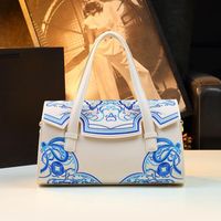 Sac à main brodé vintage pour femme, style chinois rétro, sac à poignée supérieure à motif floral, sac à bandoulière ethnique