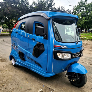 ซื้อรถสามล้อไฟฟ้าแบบเปิดประทุน ปี 2026 สำหรับโดยสารเชิงพาณิชย์  สามล้อแท็กซี่ สำหรับใช้ในพื้นที่ชนบท ทางขึ้นเขา  นั่งได้ 4 คน ความเร็ว 80 กม./ชม. - Product Image 1