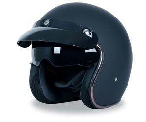 קסדת חצי פנים וינטג' רטרו אוניברסלית לכל עונות השנה, ניידת, איכותית, עשויה ABS, לרכיבה כפולה, דגם 2026 - Product Image 2