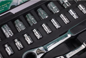 مجموعة أدوات APEX الأمريكية 30 قطعة. طقم أدوات يدوية احترافية من الفولاذ مقاس 13 و2 مم مع حقيبة صلبة وضمان لمدة عام، صنع في الصين للصيانة المهنية - Product Image 5