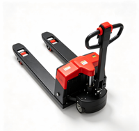 Pallet Jack Listrik 1.5t 2t Tipe Walkie Penuh untuk Gudang, Pengangkut Pallet Listrik untuk Penanganan Material, Logistik, dan Transportasi