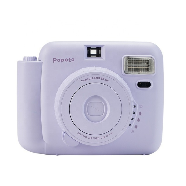 Latest 3 Inch Handheld Portable Inkless Color Photo Printer Children's Lovely Mini Camera Instant Film Printer Dropshipping