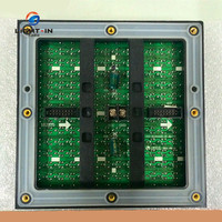 Module d'affichage LED extérieur couleur pleine 16x16 pixels Dip P10mm RGB 160mm X 160mm