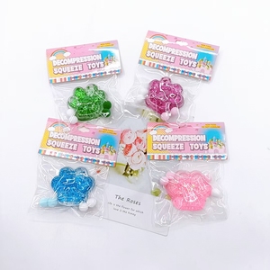 Jouet Squishy Patte de Chat Scintillante en TPR, Vente en Gros Directe, Jouet Sensoriel Anti-Stress et Réducteur d'Anxiété Personnalisé, Cadeau pour Enfant - Product Image 4