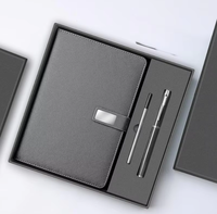 Hochwertiges Werbegeschenk-Set für Büro und Geschäft mit Tagebuch und Notizbuch - Anpassbare Farbe und Logo, Multifunktionales Papierprodukt