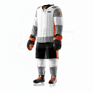 Uniforme de hockey sur glace surdimensionné fabriqué en usine au Pakistan - Product Image 1