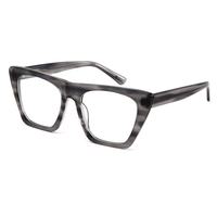 Lunettes Mazzucchelli M49 en bio-acétate, montures optiques surdimensionnées œil-de-chat pour femmes, pour myopie, nouvelle collection 2026, mode durable