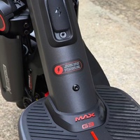 Ninebot by Segway Max G3 Elektroroller 11 Zoll Faltbares Skateboard 25km/h Smart Kick Scooter Versand aus Chinesischer Fabrik