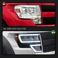 Phares LED HETOP pour Ford F150 Raptor 2009-2014, avec DRL, Plug and Play, et accessoires de réflecteur