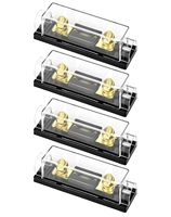Base de Fusible Mega Midi ANL de Respuesta Rápida, Conductividad Estable, Unidad de Distribución de Energía para Modificación de Automóviles, Cumple con RoHS