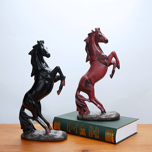 Arrivé avec succès <span class=keywords><strong>cheval</strong></span> résine artisanat nouveaux cadeaux chinois ouvert affaires décoration Feng Shui ornements <span class=keywords><strong>cheval</strong></span> - Product Image 5