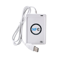 Alimentation directe d'usine ACR122U 13.56MHz RFID lecteur de carte à puce/graveur ISO 14443A protocole USB réseau ABS matériel contrôle d'accès