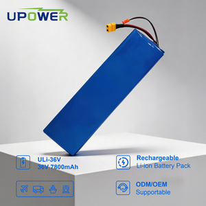 300w 500w इलेक्ट्रिक स्कूटर के लिए उली-आयन 36 वी 7.8 ह 280.8wh उच्च गुणवत्ता वाली रिचार्जेबल लिथियम आयन बैटरी - Product Image 1