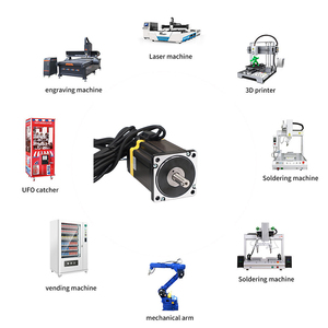 Động cơ bước hybrid NEMA34 mô-men xoắn cao 8.5 N.m, kích thước 86x118mm, vòng kín, dùng cho máy may - Product Image 4