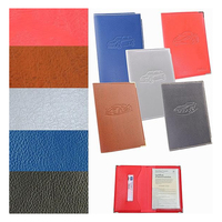 Assurance de carte de conducteur suv en cuir de haute qualité et pochette d'immatriculation de voiture accessoire de voiture carte d'identité porte-documents en papier de voiture France