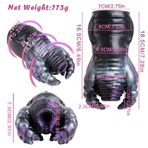 GEEBA Fantasy Monster Pocket Pussy Male <b>Masturbator</b> Octopus Pussy Silicone Vagina Artificial Vagina for Men Masturbate Sex Toys - Product Image 2