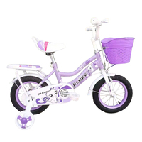Vélo à pédales HyPod pour filles de 6 à 8 ans, cadre en acier rose, jantes en alliage d'aluminium, vitesse unique