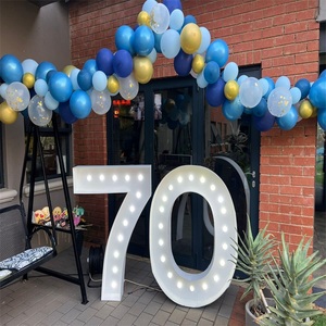 Tùy chỉnh 3 ft/4 ft/5 ft marquee số logo <span class=keywords><strong>Led</strong></span> Logo sinh nhật trang trí marquee chữ khổng lồ ánh sáng lên Neon marquee thư - Product Image 3