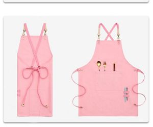 <span class=keywords><strong>2025</strong></span> Mới Hộ Gia Đình Nhà Bếp Tạp Dề Cao cấp Trẻ Phong Cách Cho Nam Giới Và Phụ Nữ Không Thấm Nước Dầu-Proof Phục Vụ Barista Cotton Tay - Product Image 6