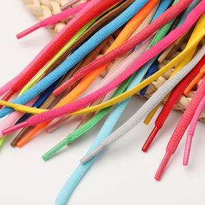 Cordones Ovalados Deportivos de 24 a 72 Pulgadas en 39 Colores, Cordones de Media Caña para Zapatos AF de 6 mm de Ancho, Cordones Ovalados de Estilo Nike SB Dunks <span class=keywords><strong>Low</strong></span> Fat - Product Image 4