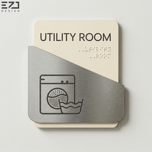 Support <span class=keywords><strong>de</strong></span> plaque signalétique en aluminium gravé au design moderne personnalisé EZD <span class=keywords><strong>pour</strong></span> plaques <span class=keywords><strong>de</strong></span> <span class=keywords><strong>nom</strong></span> murales et <span class=keywords><strong>de</strong></span> <span class=keywords><strong>porte</strong></span>, y compris plaque <span class=keywords><strong>de</strong></span> numéro <span class=keywords><strong>de</strong></span> maison en acrylique - Product Image 3