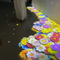 Système de jeu éducatif interactif holographique 3D multi-sensoriel immersif pour enfants, idéal pour les jardins d'enfants et les aires de jeux
