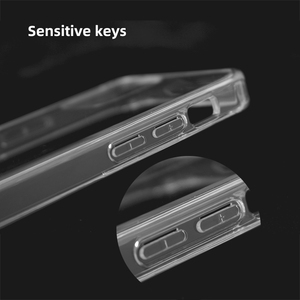 Custodia per Telefono Trasparente Antiurto in TPU+PC Personalizzabile per <span class=keywords><strong>iPhone</strong></span> 16 15 12 11 <span class=keywords><strong>XR</strong></span> - Product Image 2