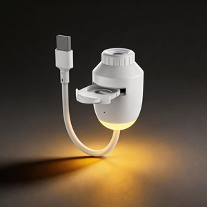 <span class=keywords><strong>Proyector</strong></span> de Galaxia, Lámpara Nocturna con Control Táctil, Mini <span class=keywords><strong>Proyector</strong></span> LED USB Moderno de Luz Blanca Cálida con Rotación de 360° y Enchufe - Product Image 2