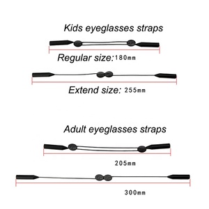 Non slip Adjustable Elastic Silicone Sunglasses Headband Cord Chain <strong>Holder</strong> Eyegwear Retainers <strong>Glasses</strong> <strong>Strap</strong> - Product Image 4