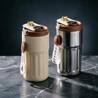 Personnalisation du logo OEM/ODM, tasse à café intelligente portable en acier inoxydable 316 avec affichage de la température, tasse isotherme sous vide