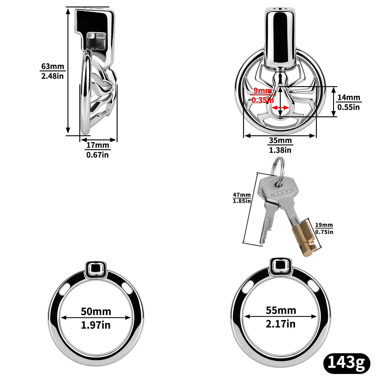 FRRK-328AL+(K-17)50mm+(K-17)55mm-Argent