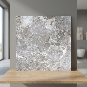 Azulejos de Porcelana Blancos Fantasía de 60x60cm, Acabado Brillante, Diseño de Mármol Digital para Pisos y Paredes - Product Image 5