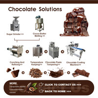 Equipo para la Elaboración de Chocolate para Tiendas de Chocolate Artesanal, Máquina Temperadora de Chocolate de 15 kg con Mesa
